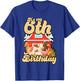 6th Birthday Shirt Farm Animals Cow Horse Pig 6 Years Old T-Shirt - T-Shirt | Royal