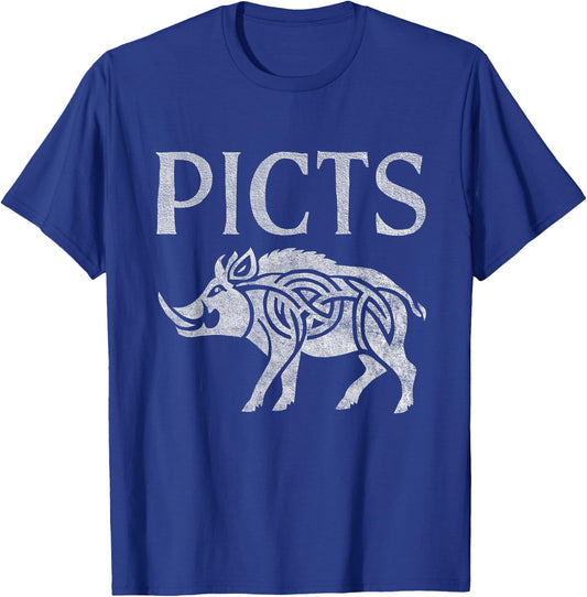 Picts Symbol Ancient and Medical Scotland History T-Shirt - T-Shirt | Royal