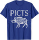 Picts Symbol Ancient and Medical Scotland History T-Shirt - T-Shirt | Royal