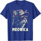 4th of July Cat Meowica Cat Lover USA America T-Shirt - T-Shirt | Royal