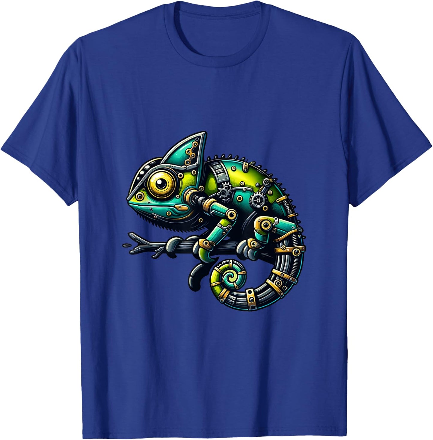 Cameleon Robots Robotics Engineering Technology Programmer T-Shirt - T-Shirt | Royal