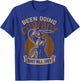 Been Doing Cowboy Shit All Day , Small, Black T-Shirt - T-Shirt | Royal