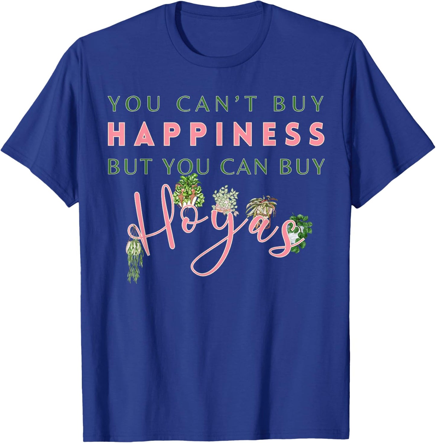 Funny Plant Gardening Lover Indoor Houseplants Hoya Mama T-Shirt - T-Shirt | Royal