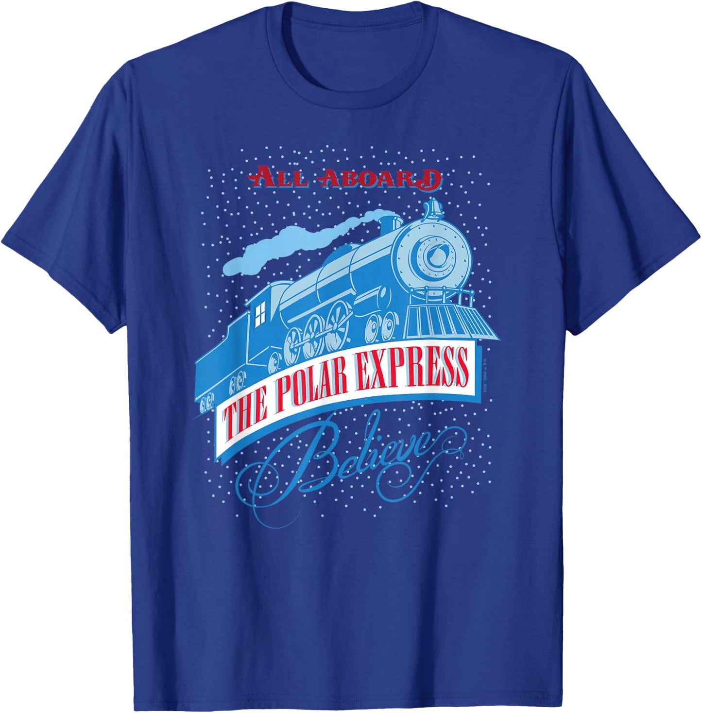 The Polar Express - Believe T-Shirt - T-Shirt | Royal
