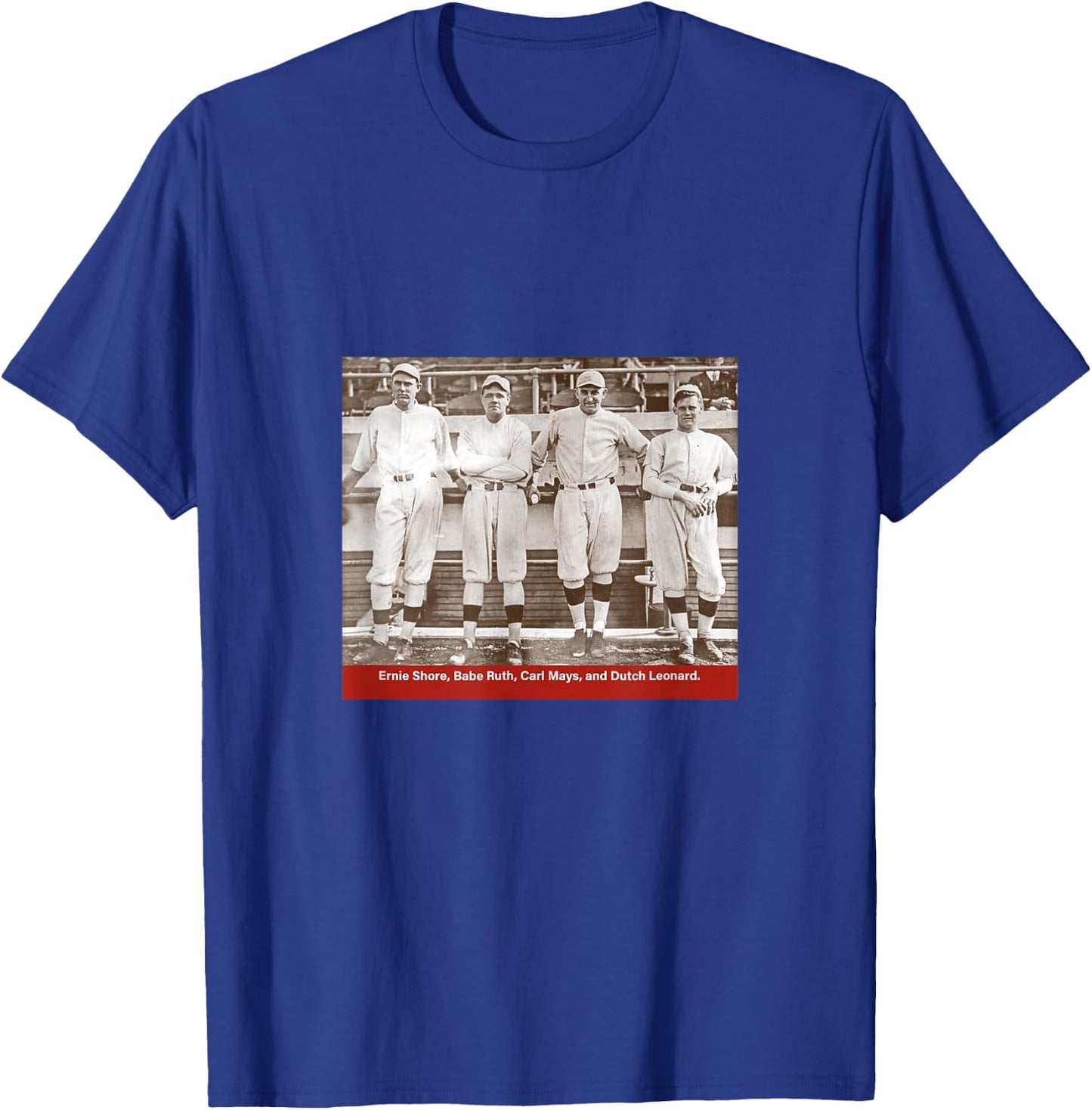 Babe Ruth_002 T-Shirt - T-Shirt | Royal