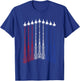 Jets 4th of July USA Patriotic Boys Graphic T-Shirt - T-Shirt | Royal