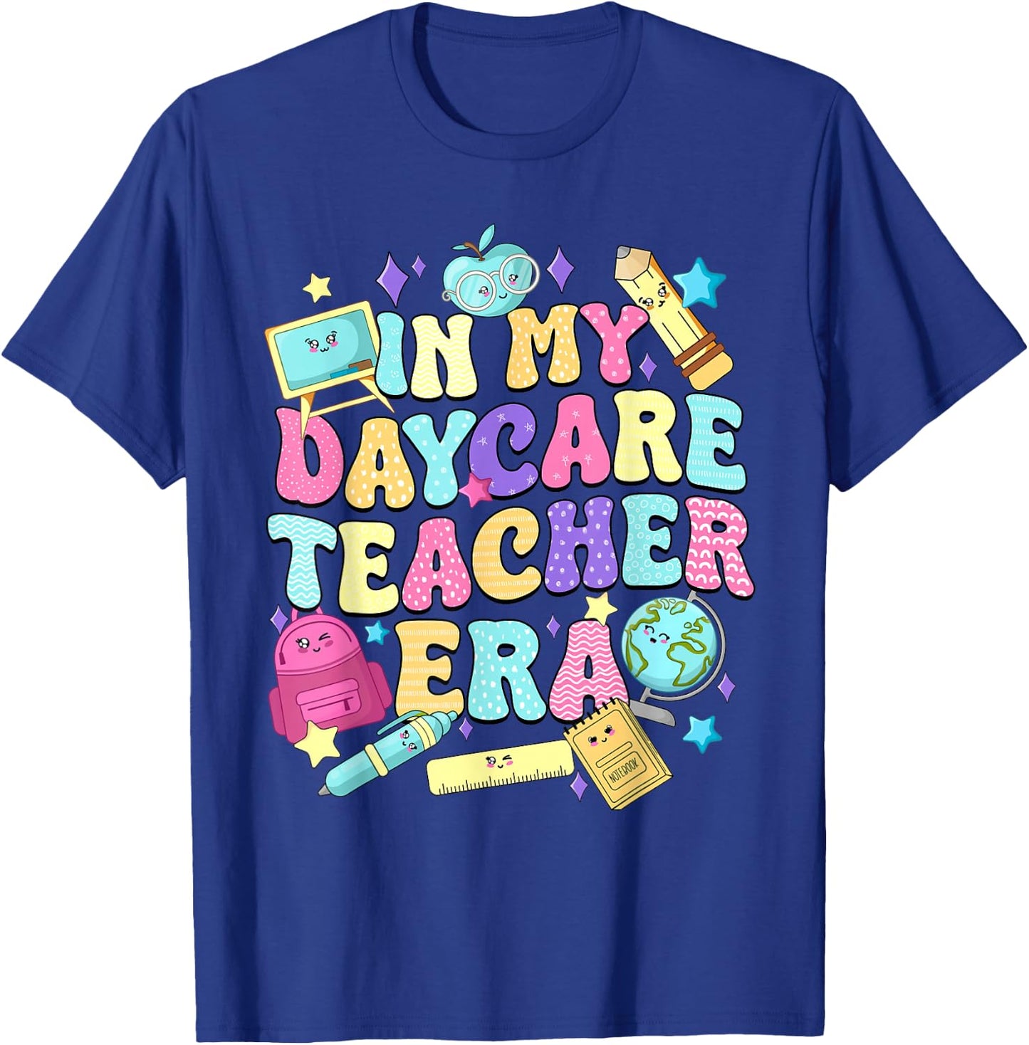 in My Daycare Teacher Era Daycare Provider Kids T-Shirt - T-Shirt | Royal