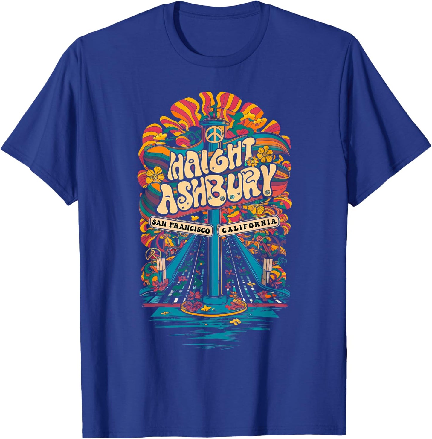 Haight-Ashbury Summer of Love T-Shirt - T-Shirt | Royal