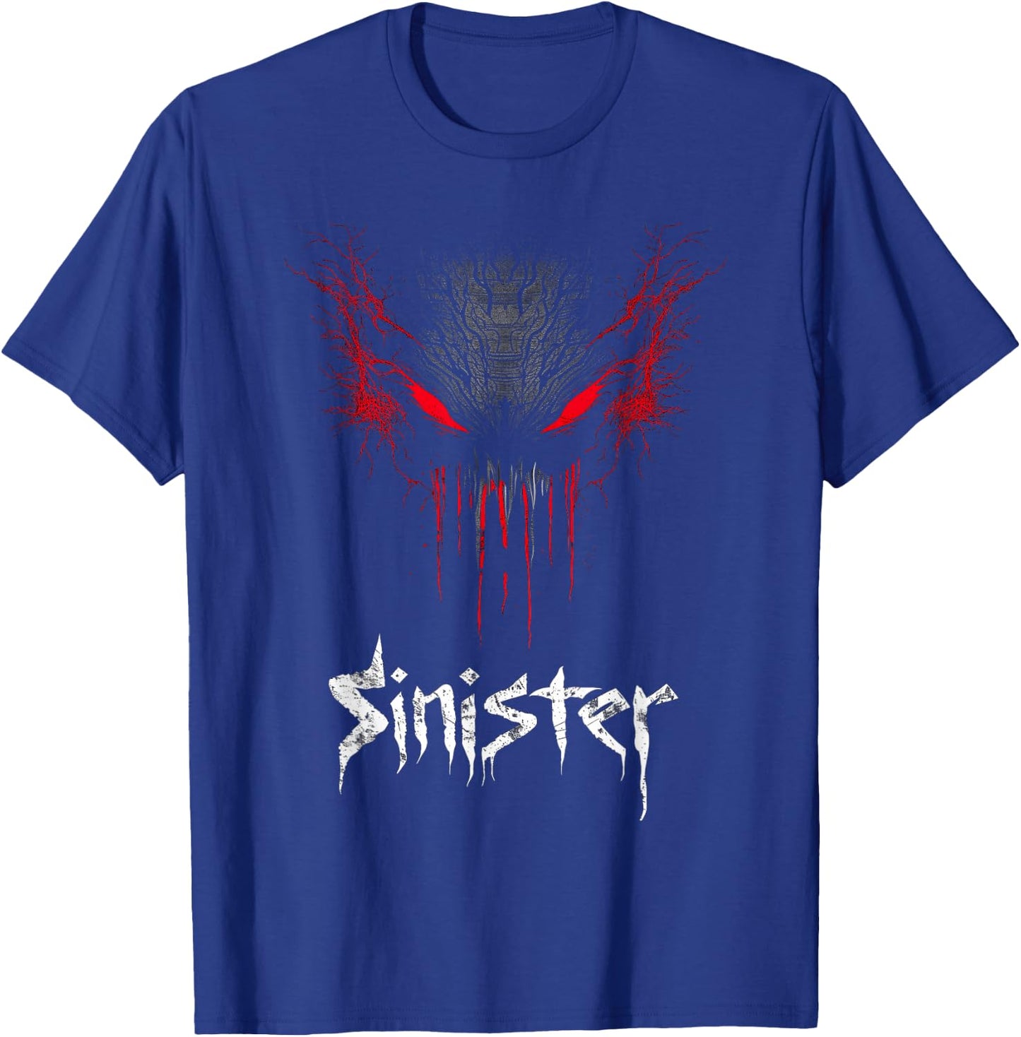 Sinister Graffiti Metal Style Gothic Dark and evil for Gamer T-Shirt - T-Shirt | Royal