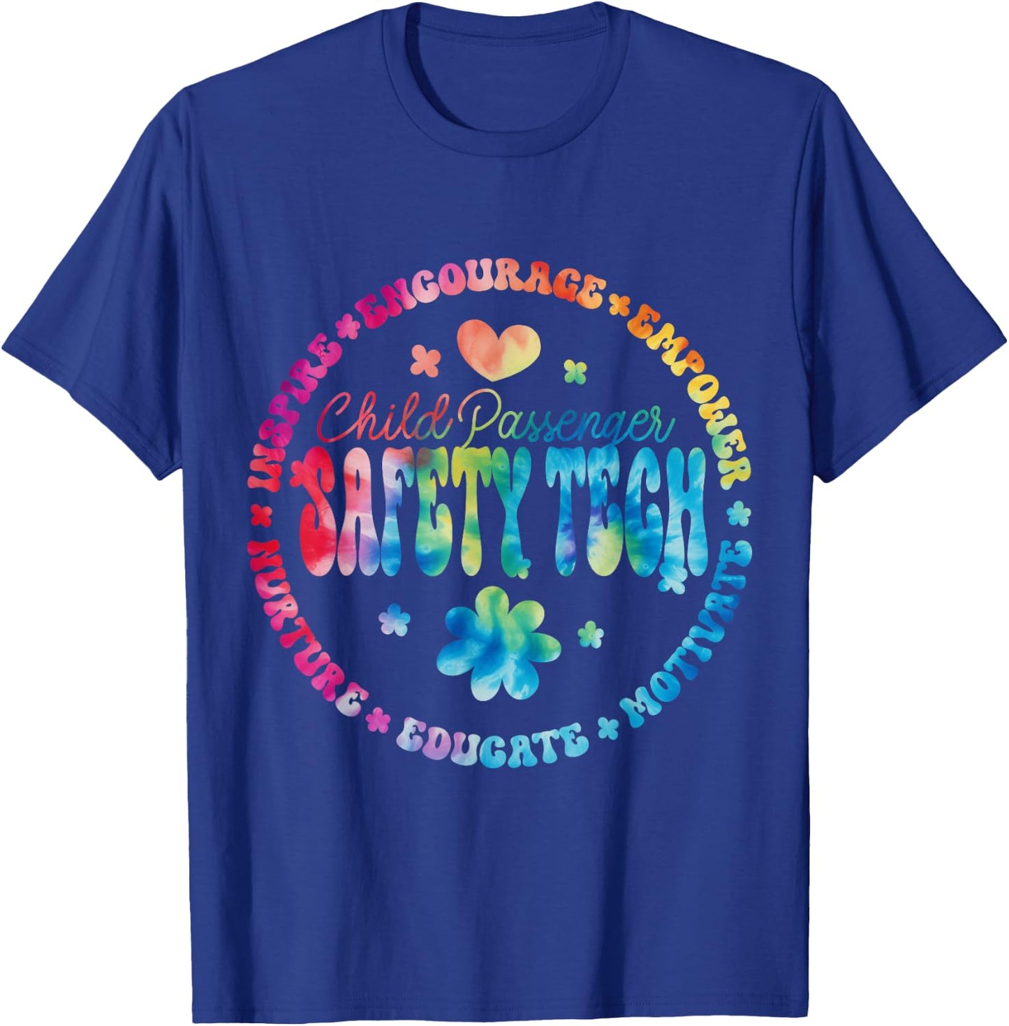 Child Passenger Safety Technician, Car Seat Safety CPST T-Shirt - T-Shirt | Royal