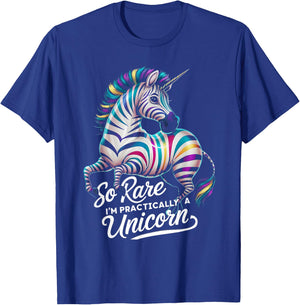 Cute Rare Disease Awareness A Unicorn Rare Disease Warrior T-Shirt - T-Shirt | Royal