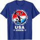 Basketball USA Go USA Team USA Flag 2026 Basketball T-Shirt - T-Shirt | Royal