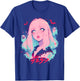 Goth Grunge Demon Anime Girl Waifu Horror Alt Aesthetic T-Shirt - T-Shirt | Royal