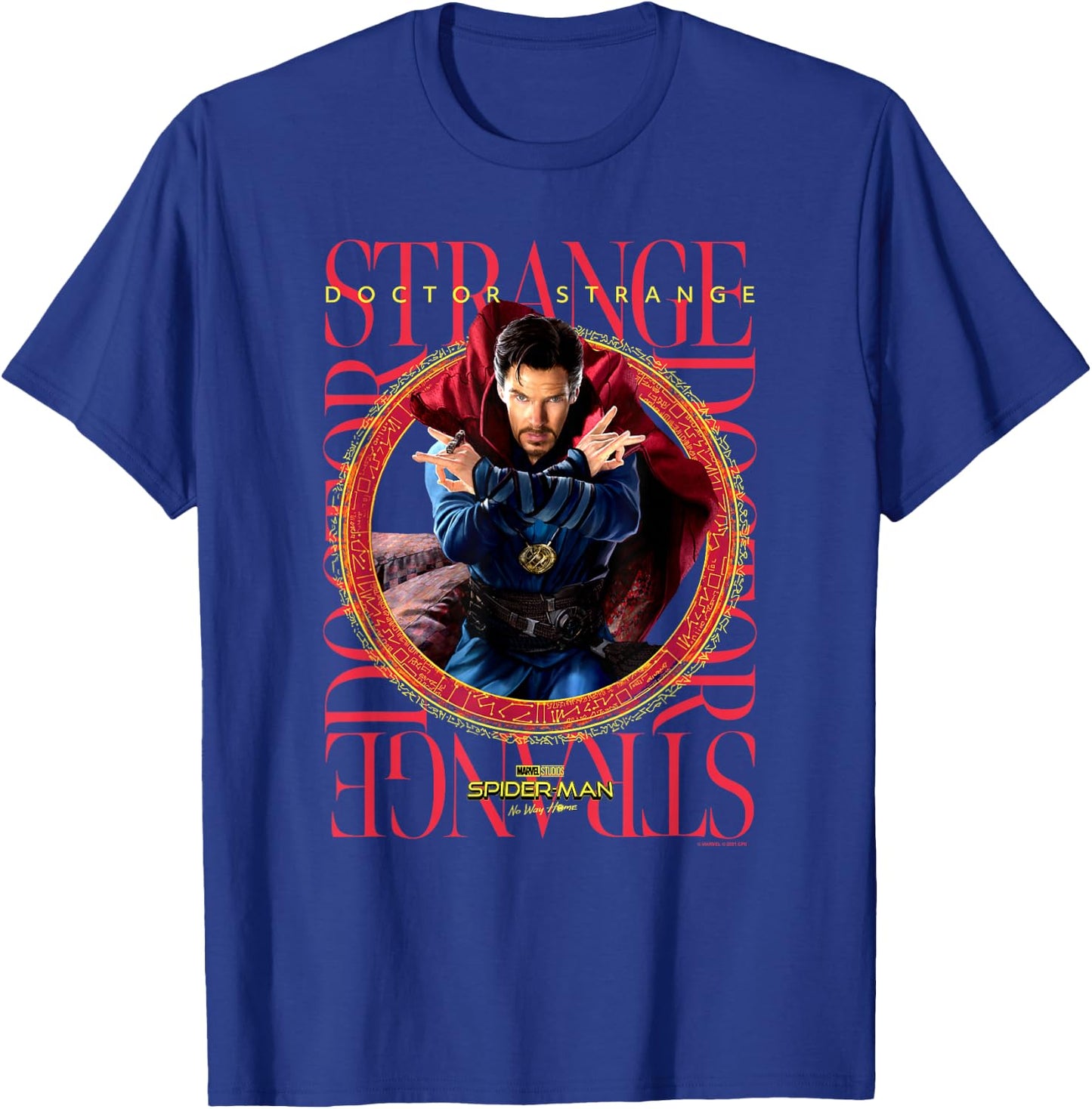 Marvel Spider-Man No Way Home Doctor Strange Box Up T-Shirt - T-Shirt | Royal