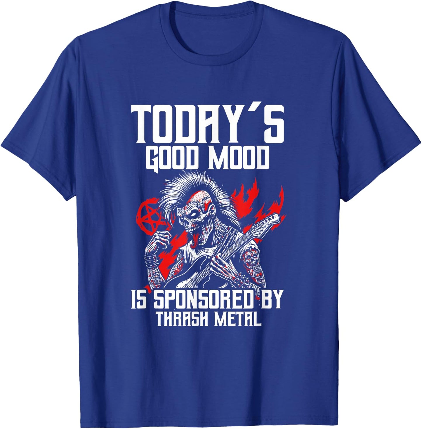 Thrash Metal Music Genre Metal Fan Festival Thrash Metal T-Shirt - T-Shirt | Royal