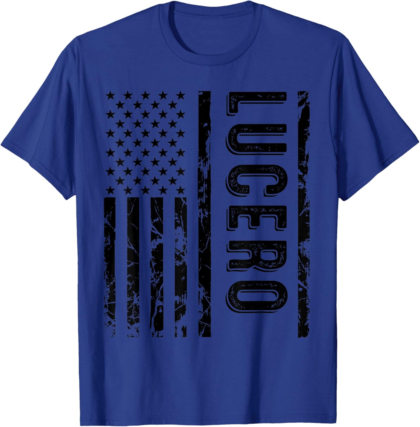 Lucero Last Name Funny Surname Team Lucero Family Reunion T-Shirt - T-Shirt | Royal