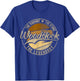 Woodstock CT | Connecticut | Vintage Distressed T-Shirt - T-Shirt | Royal