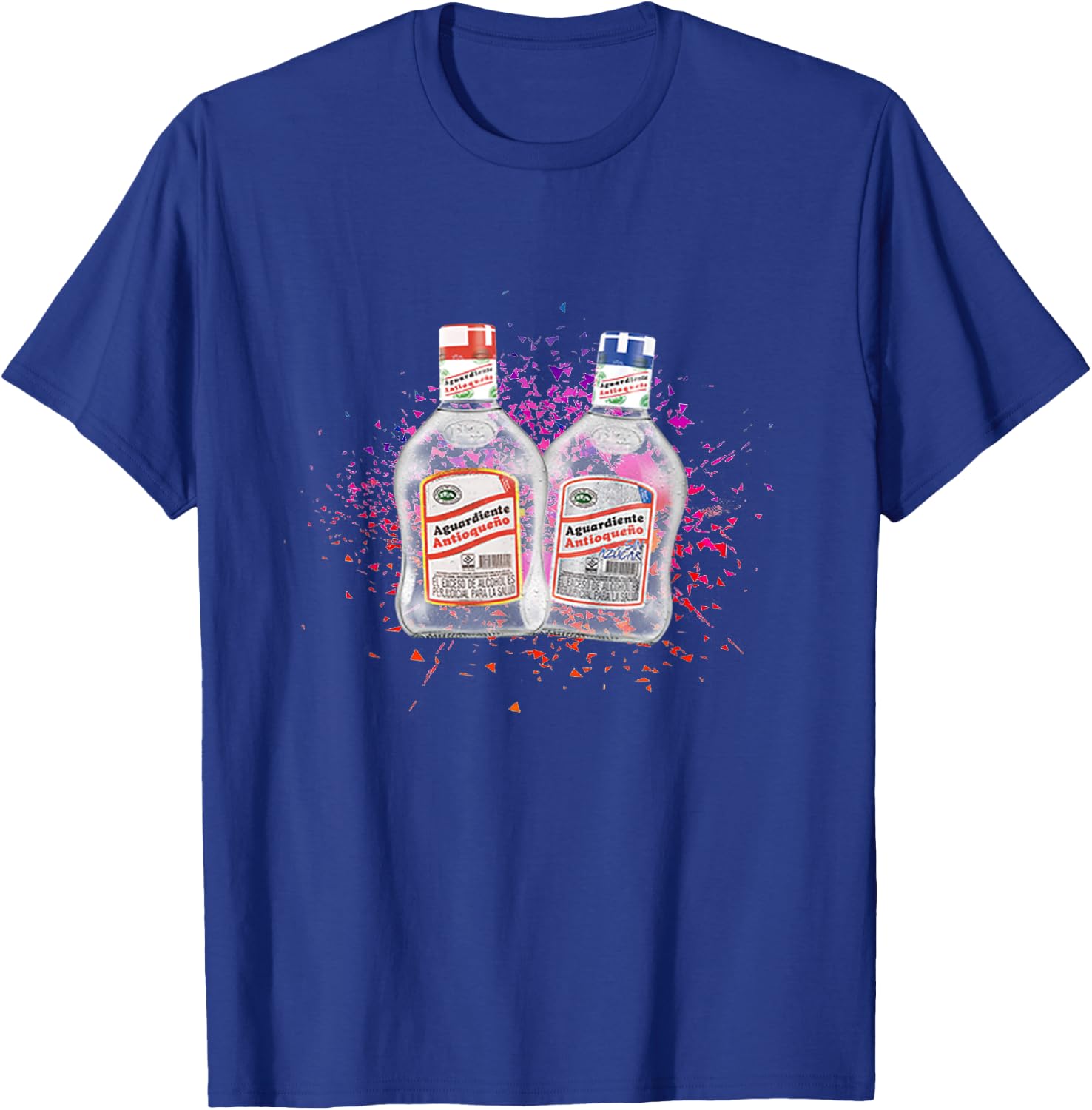 Aguardiente colombian drink T-Shirt - T-Shirt | Royal