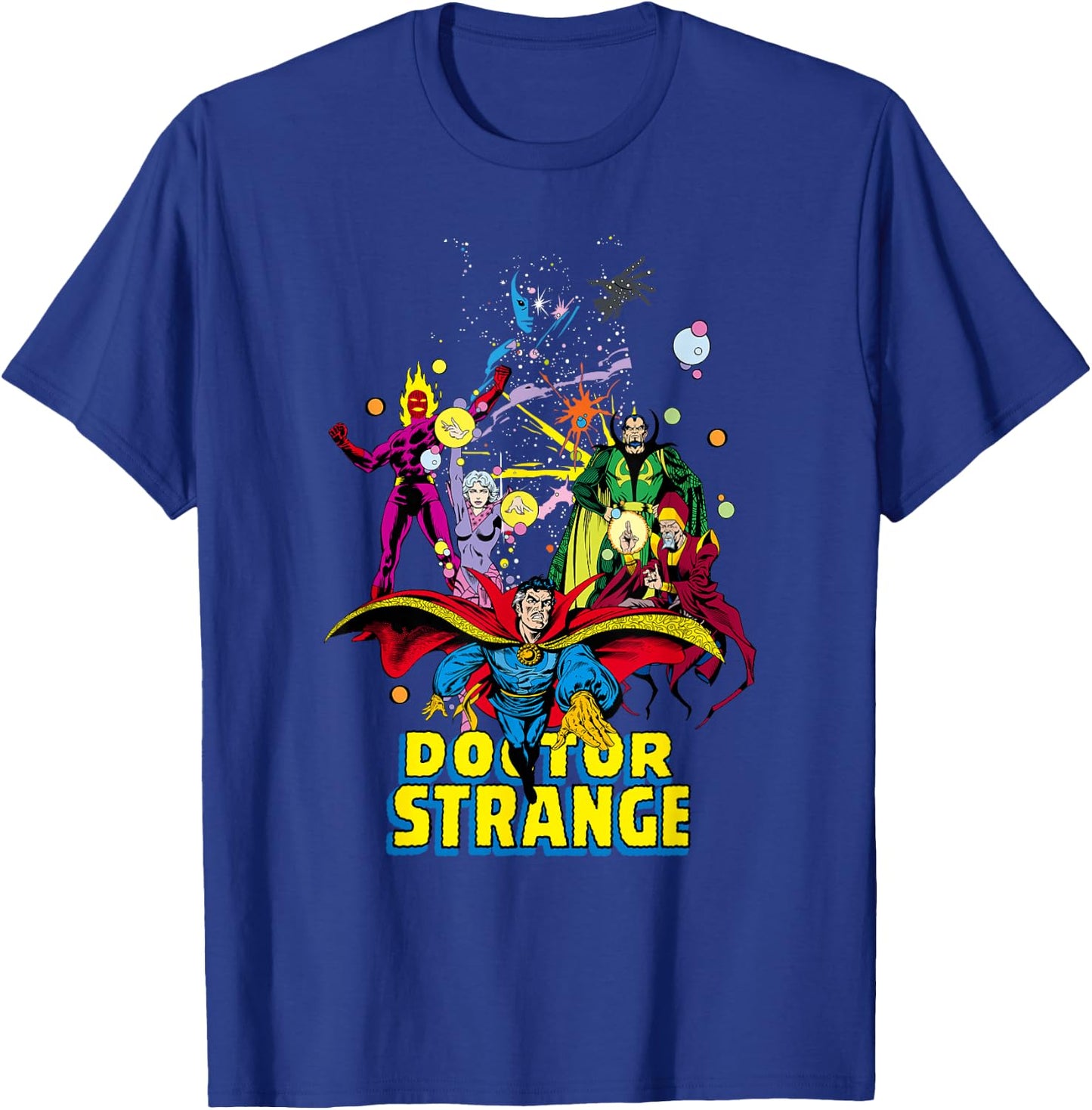 Marvel Comics Retro Doctor Strange Vintage Sorcerer T-Shirt - T-Shirt | Royal