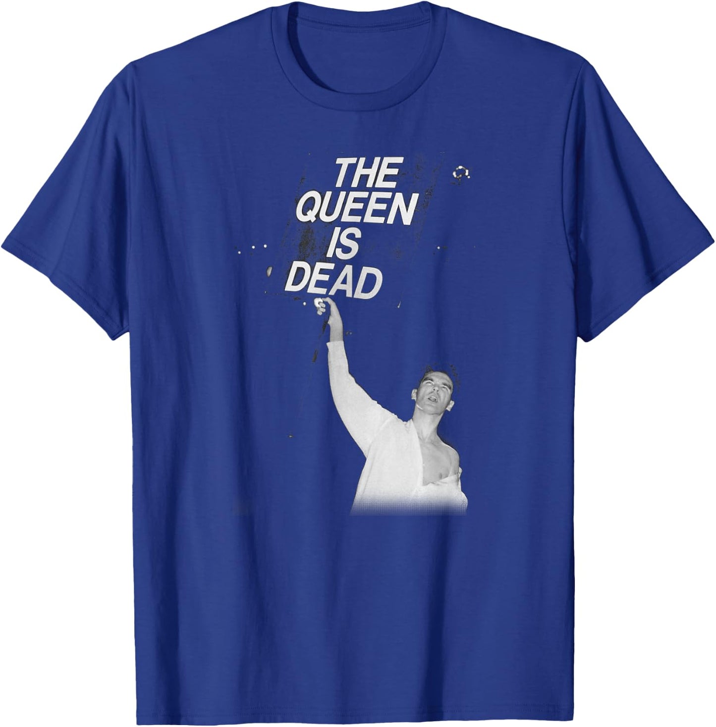 Morrissey Live The Queen is Dead Sign by Stephen Wright T-Shirt - T-Shirt | Royal