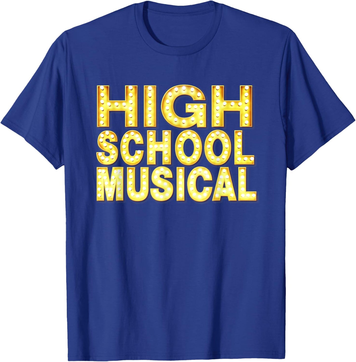 Disney Channel Official High School Musical Movie Logo T-Shirt - T-Shirt | Royal