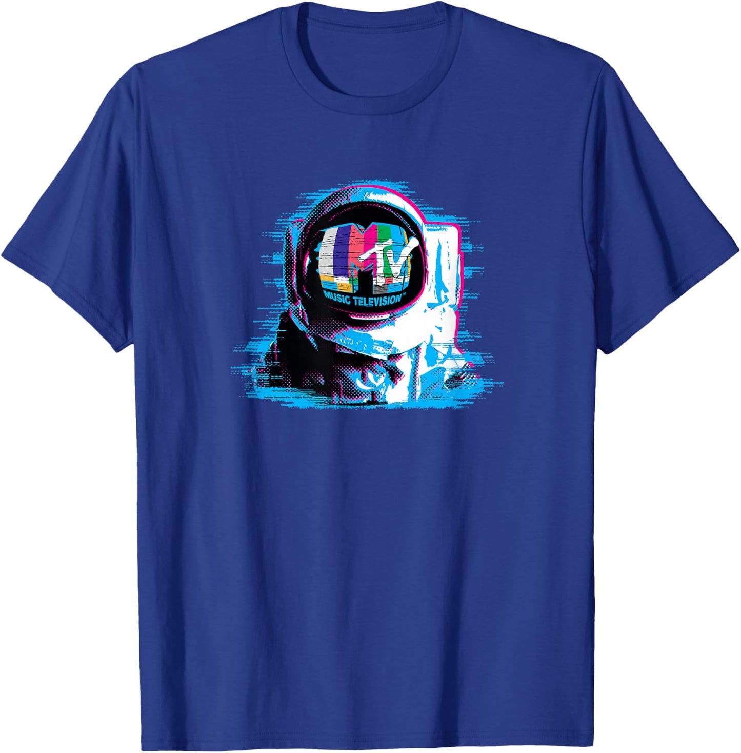 MTV - Astronaut Logo T-Shirt - T-Shirt | Royal