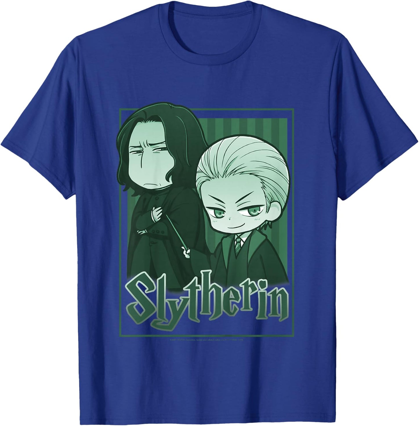Kids Harry Potter Slytherin Snape & Draco Anime T-Shirt - T-Shirt | Royal