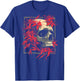 Red Spider Lily Flower Japanese Skull Otaku Backprinted T-Shirt - T-Shirt | Royal