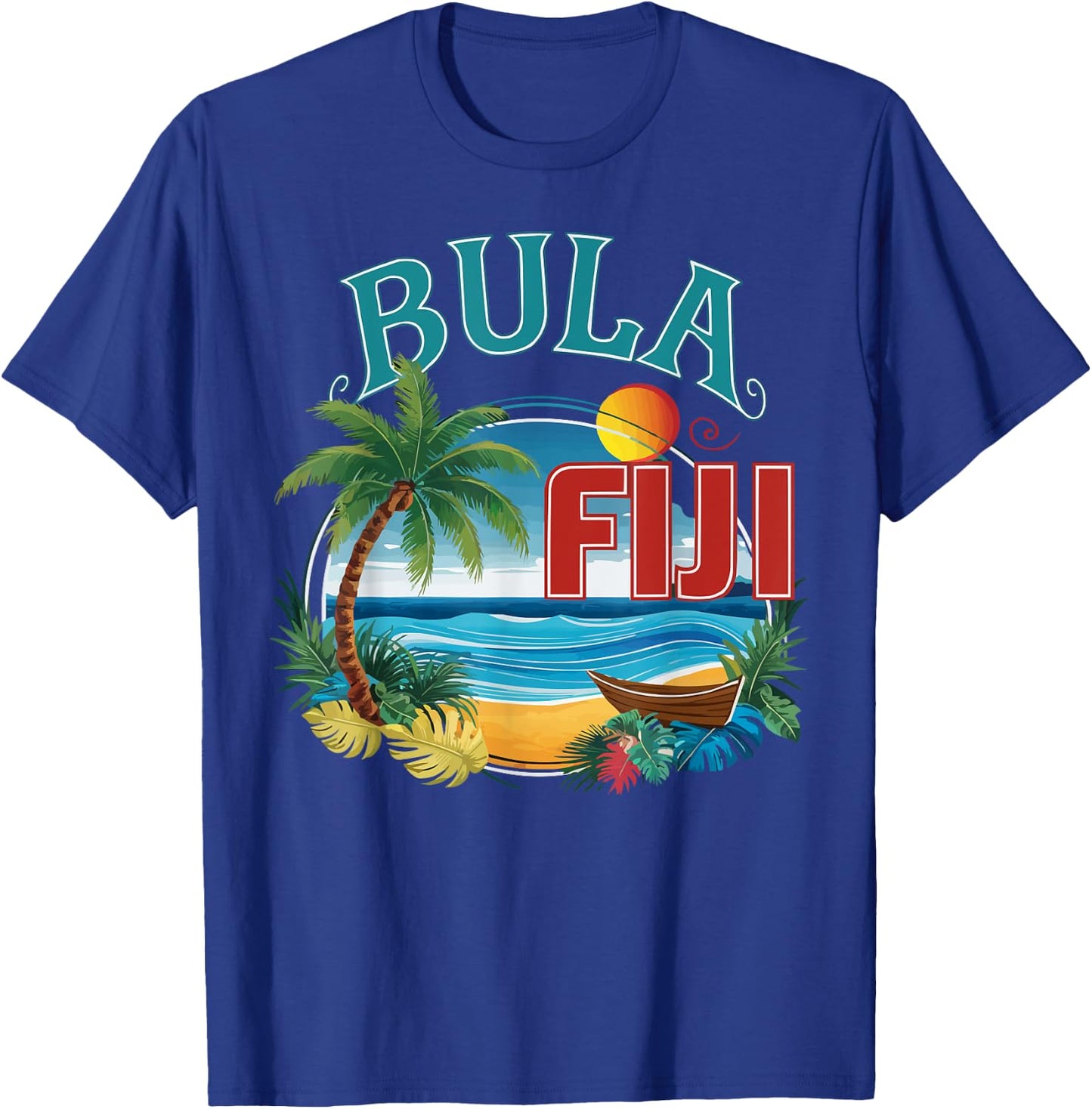 Republic Of Fiji Pride Country Travel Vacation Fidschi T-Shirt - T-Shirt | Royal