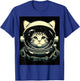 Astronaut Cat T-Shirt - T-Shirt | Royal