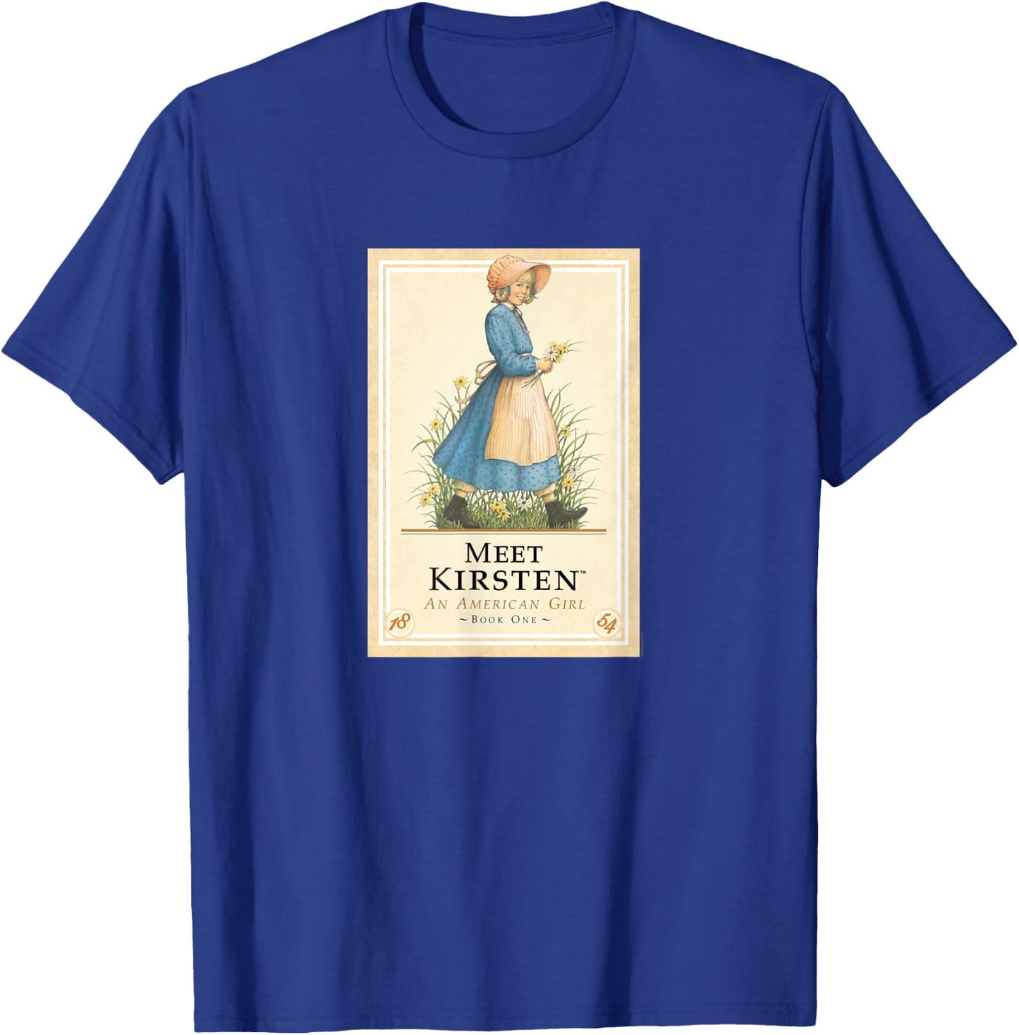 American Girl - Meet Kirsten Book Cover T-Shirt - T-Shirt | Royal