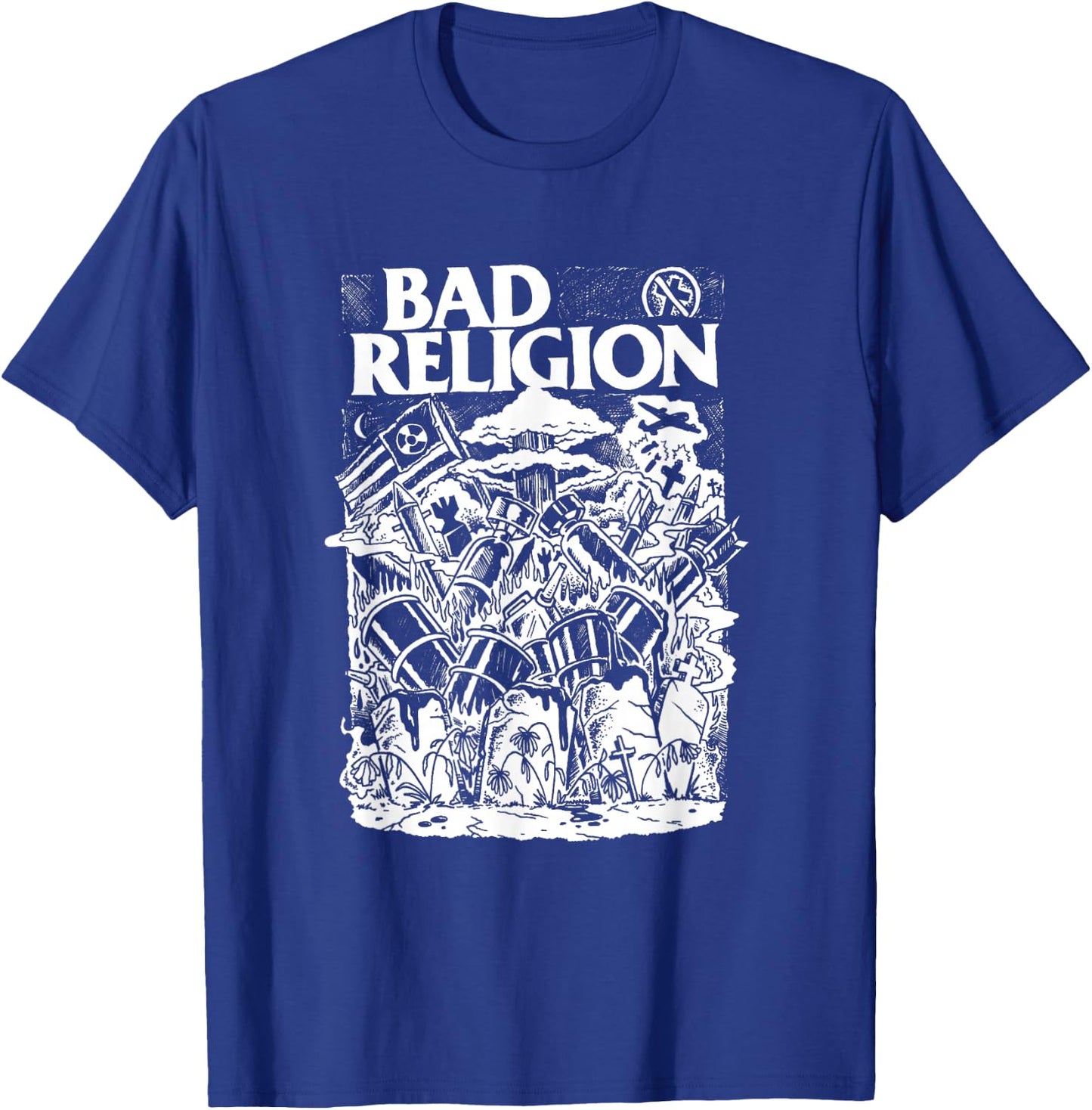 Bad Religion - Official Merchandise - Wasteland T-Shirt - T-Shirt | Royal