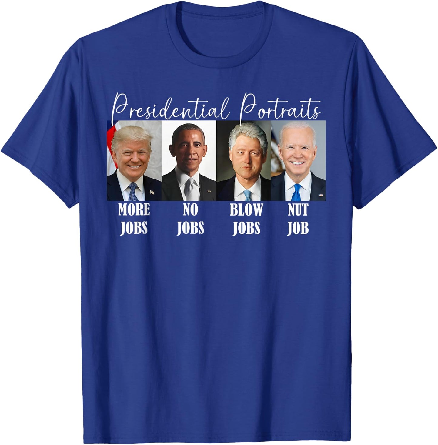 Presidential Portratis T-Shirt - T-Shirt | Royal