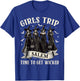 Girls Trip Salem Time To Get Wicked Halloween Witch Women T-Shirt - T-Shirt | Royal