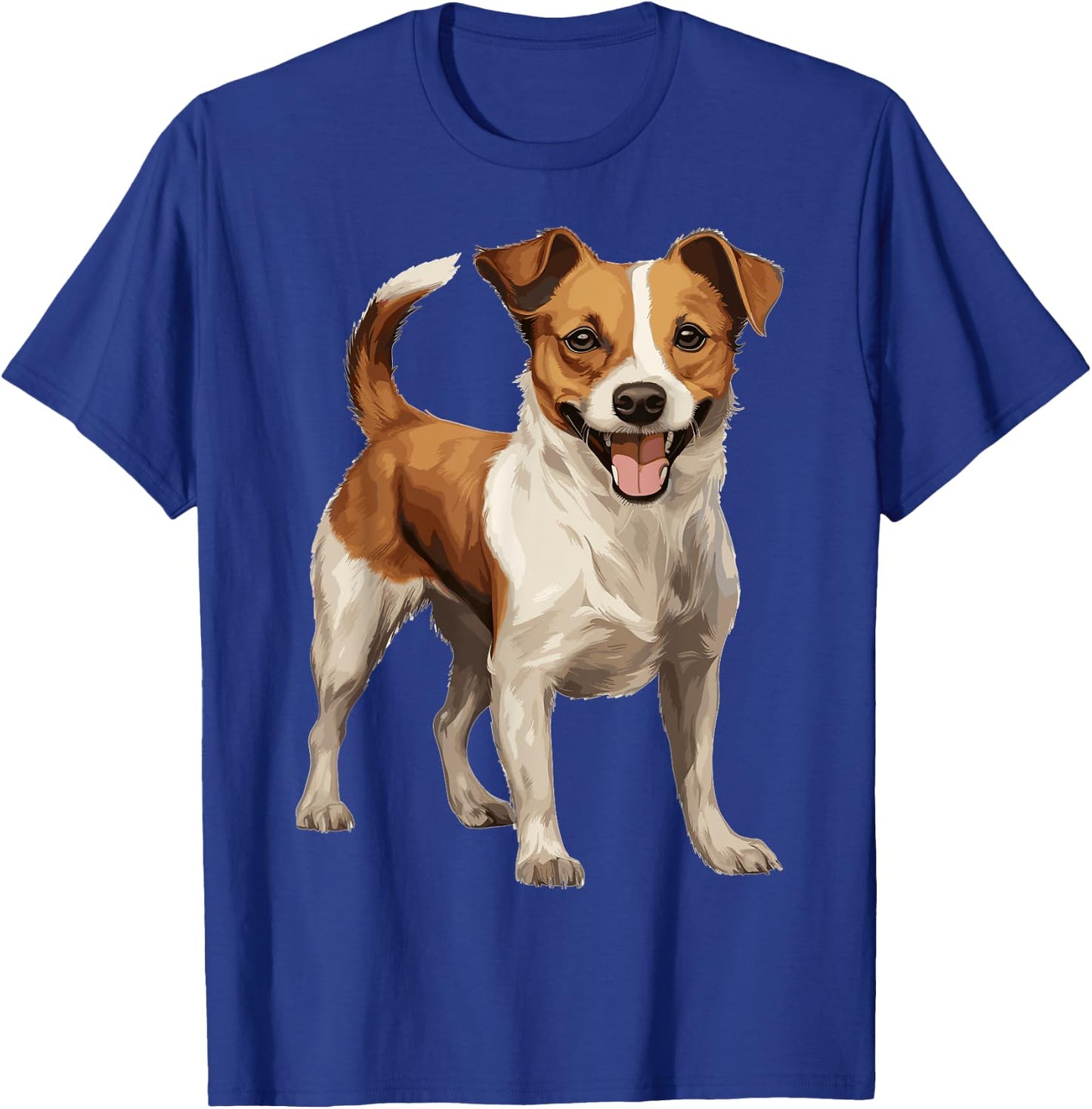 Jack Russell Terrier Dog Breed Pet Cute Graphic T-Shirt - T-Shirt | Royal