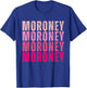 Personalized Name Moroney I Love Moroney Vintage T-Shirt - T-Shirt | Royal