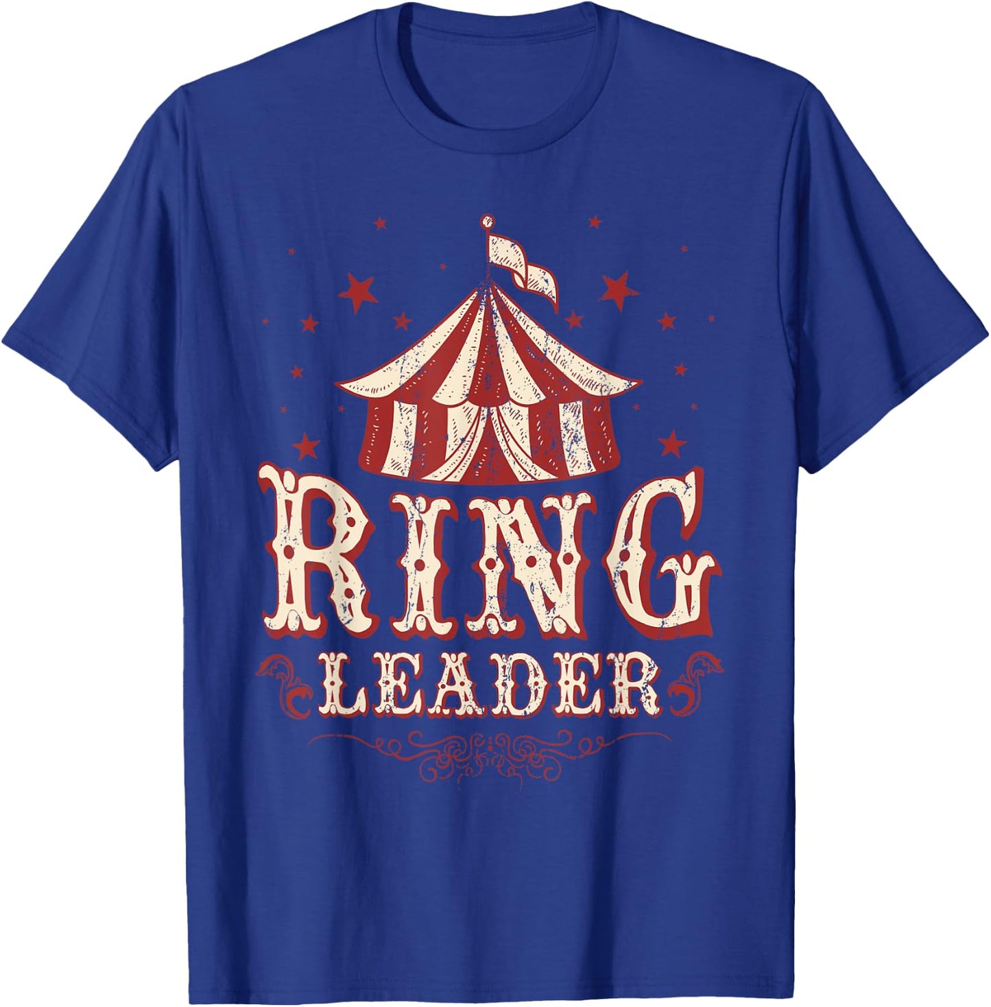 Ringleader Shirt - Vintage Circus Themed Birthday Party T-Shirt - T-Shirt | Royal