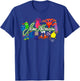 Jim Henson Sketch Collage T-Shirt - T-Shirt | Royal