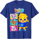 Kids Popular Characters | Lucas and Friends by RV AppStudios T-Shirt - T-Shirt | Royal