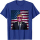 Pink Sunglasses Trump Bubble Gum 2024 USA Flag Vintage T-Shirt - T-Shirt | Royal