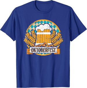 Oktoberfest Shirt German Beer Bier Drinking Men Women T-Shirt - T-Shirt | Royal