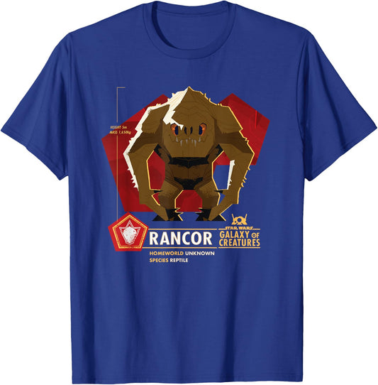 Star Wars Galaxy of Creatures Rancor Reptile T-Shirt - T-Shirt | Royal