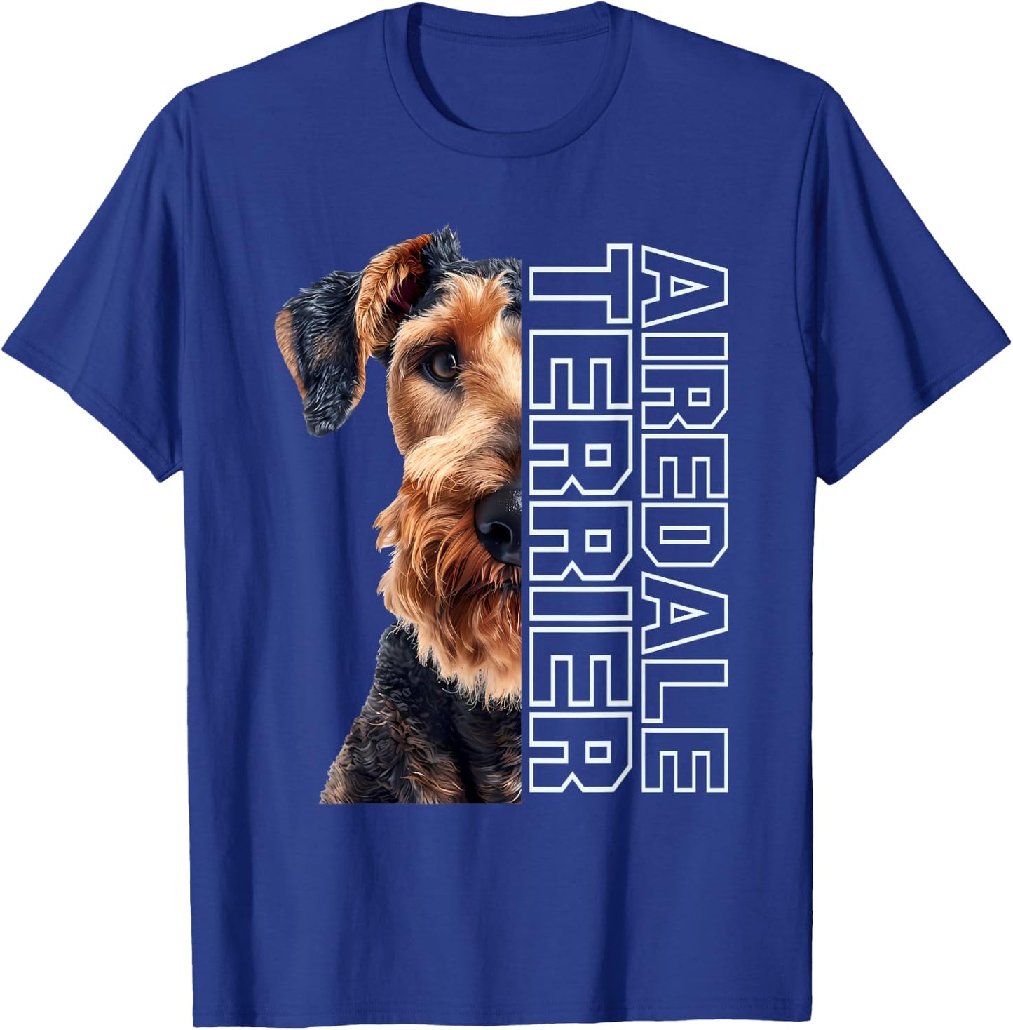 Airedale Terrier T-Shirt - T-Shirt | Royal