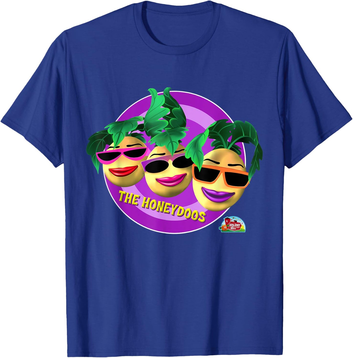 Spookley the Square Pumpkin The Honeydoos Character T-Shirt - T-Shirt | Royal