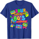 Bruh This Is My 80's Costume 1980s Eighties Theme Retro 80s T-Shirt - T-Shirt | Royal