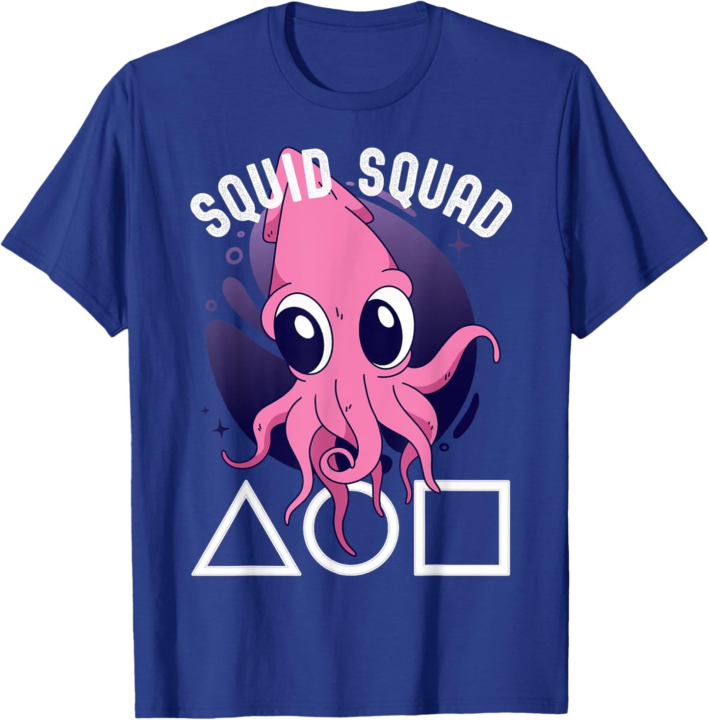 Squid Squad Group Matching Halloween T-Shirt - T-Shirt | Royal