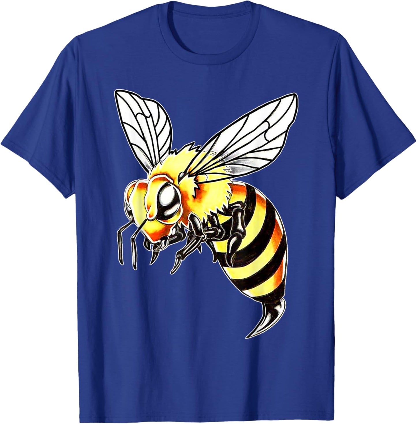 Bee Wasp Hornet Bumble Bee Stinger T-Shirt - T-Shirt | Royal