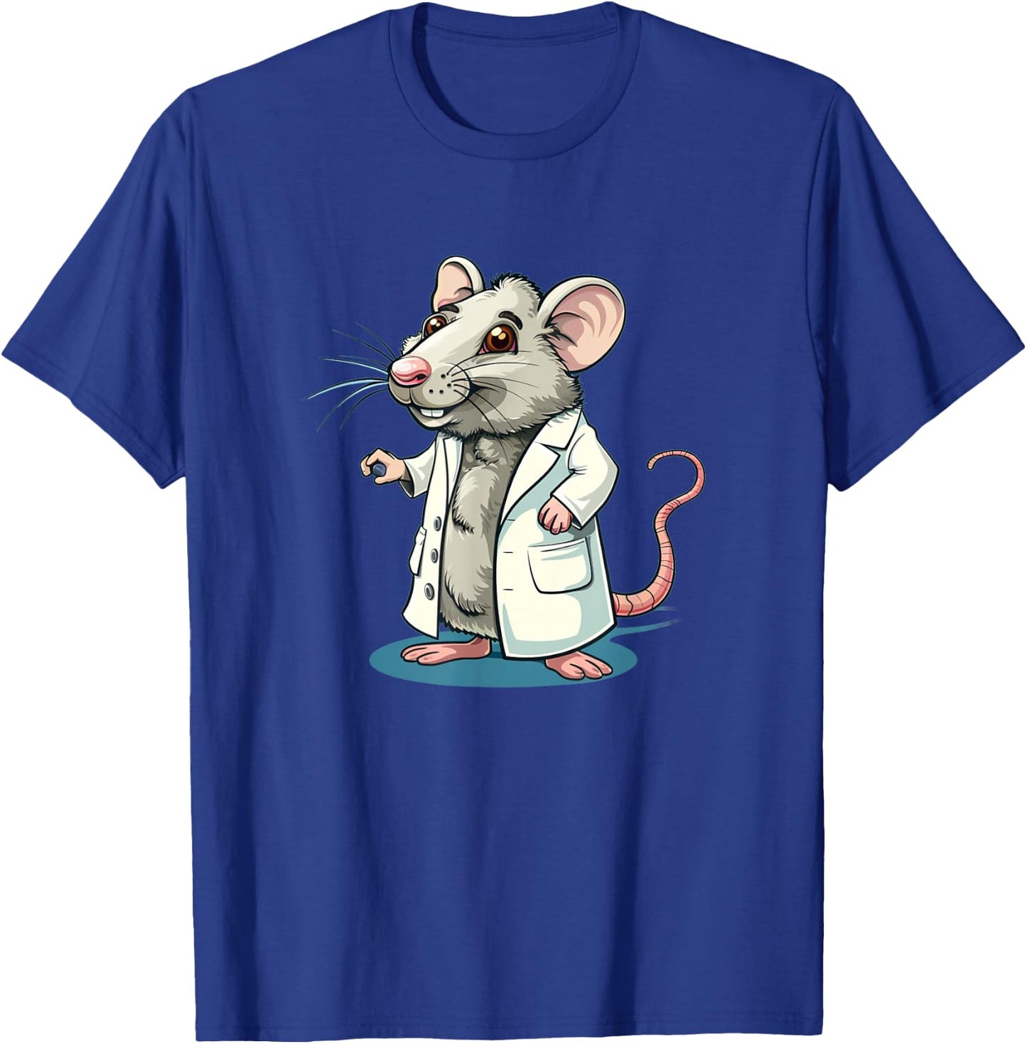 Funny Science Rodent Costume for Lab Rats and Mouses Lovers T-Shirt - T-Shirt | Royal