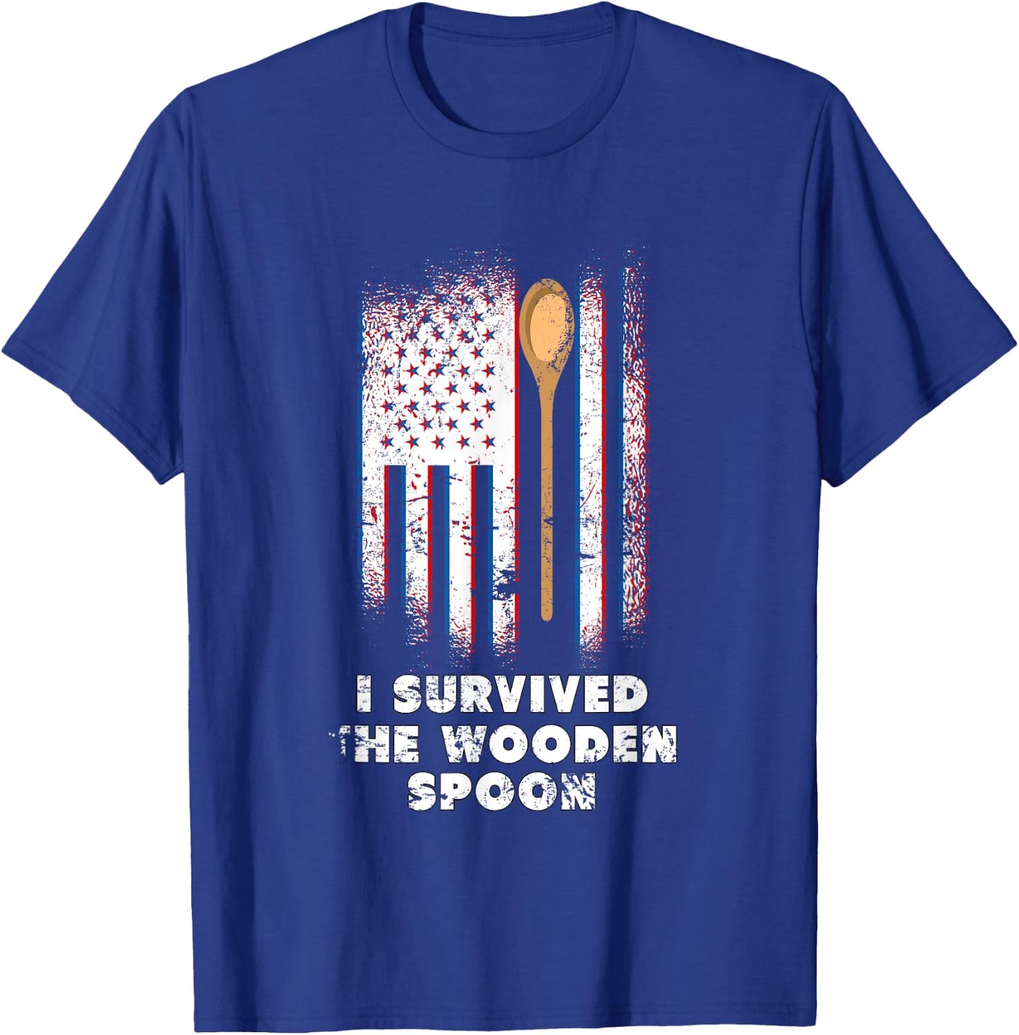 I Survived The Wooden Spoon T-Shirt - T-Shirt | Royal