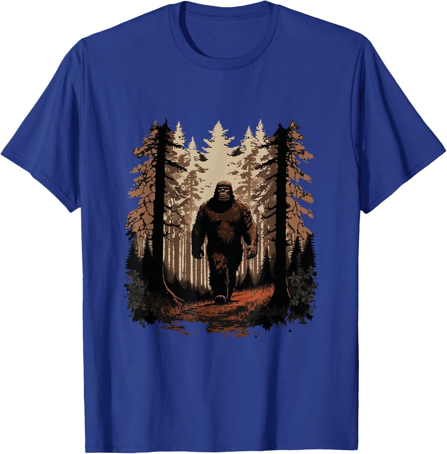 Bigfoot T-Shirt - T-Shirt | Royal